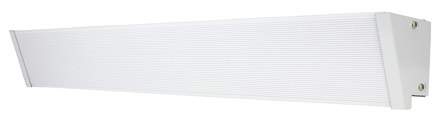 KING KCV1202-W alCove Series Radiant Convection Cove Heater, 24 / 210W / 120V, White"