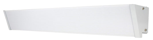 KING KCV1202-W alCove Series Radiant Convection Cove Heater, 24 / 210W / 120V, White"