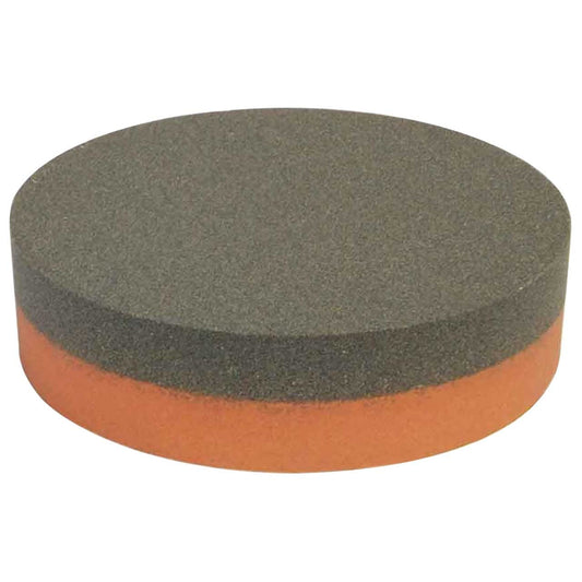 Norton 61463685545 (IB64) India AO Combination Grit Sharpening Benchstone, Aluminum Oxide Abrasive, Coarse/Fine Grits, Orange/Brown Colors, 4" x 1" x 1"