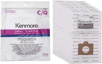 Other 50104 Kenmore Vacuum Bag, Type C and Q, 8-Pack Genuine Original Equipment Manufacturer (OEM) Part