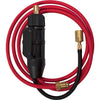 CK SLWHAT-35M SafeLoc Male Dinse 35M (1/2") Water-Cooled Gas-Thru