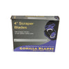 Better Tools 4" Scraper Blades -100 Blades/Box - 10 Blades/Tube