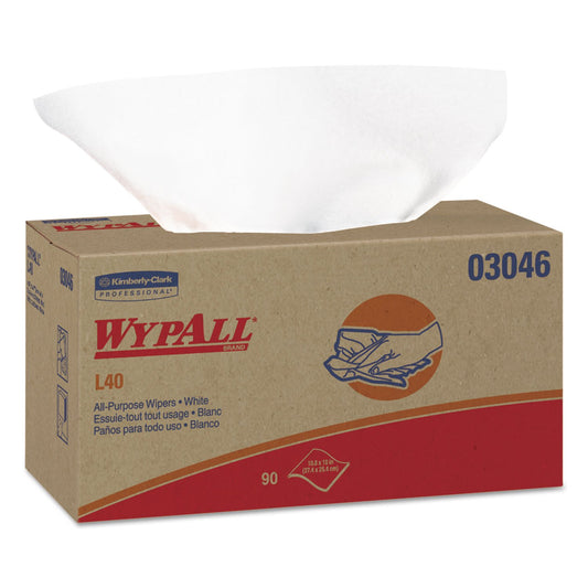 Professional Wypall L40 Wipers, 90/Box, 9/Carton