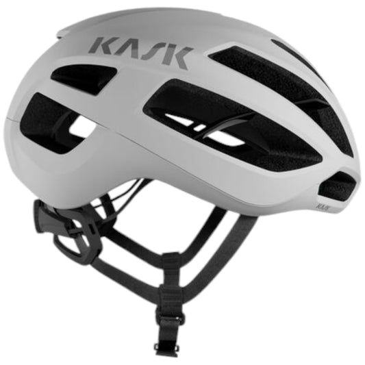 KASK Protone Icon Bike Helmet I Aerodynamic Road Cycling, Mountain Biking & Cyclocross Helmet - White Matt - Small