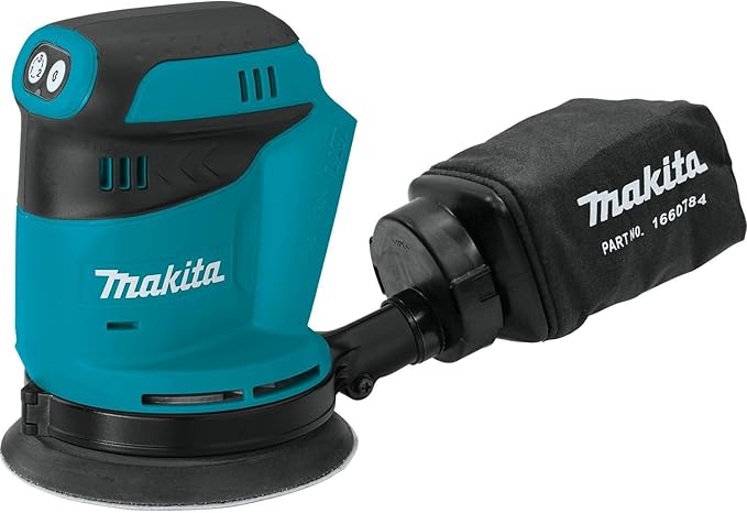 Makita XOB01Z 18V LXT  Lithium-Ion Cordless 5" Random Orbit Sander, Tool Only