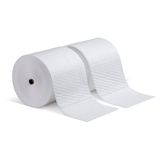 New Pig Stat-Mat Absorbent Roll - 2 Rolls - 15" x 150' - Absorbs up to 20.1 gallon per Roll - MAT420