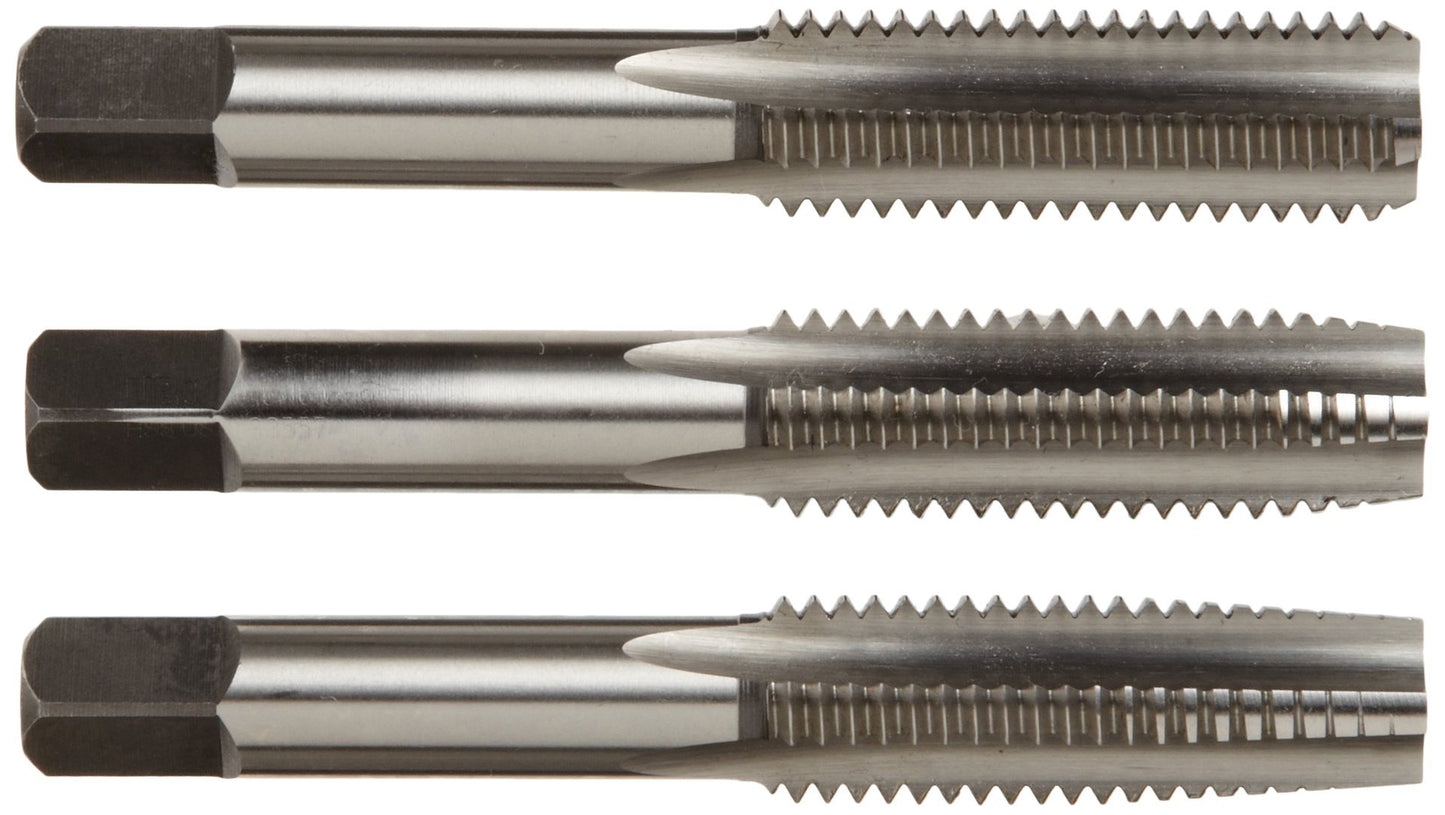 Alfa Tools CSMTS70820 9mm - 0.75mm Carbon Steel Metric Hand Tap Set,