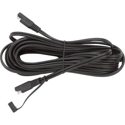 BatteryMINDer DCE25 DC Extension Cable – Heavy-Duty 16 Gauge – Black Zip Cord - Automotive SAE Bullet Connectors – Ideal Series - 25 Feet