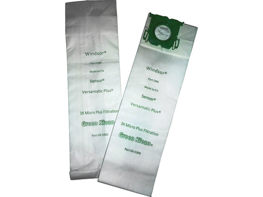 Green Klean Vacuum Bags, White, 10/Pack (GK-5300)