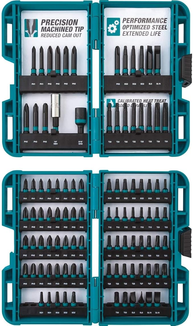 Makita E-00038 Impactx 100 Pc. Driver Bit Set