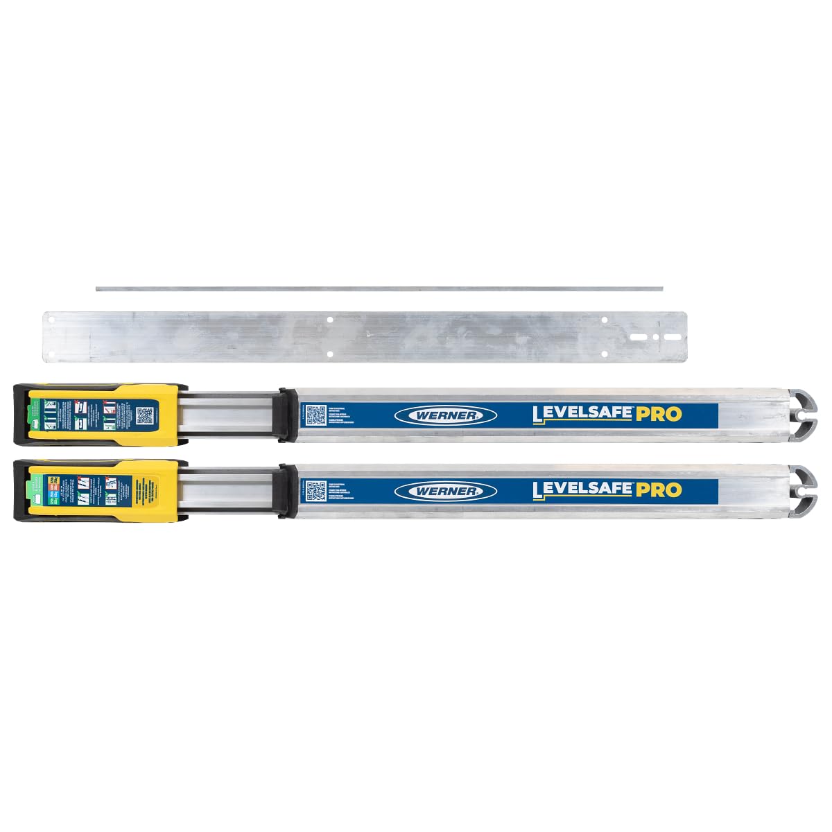 Werner PK100 - LevelSafe? Pro Automatic Leveler - Extension Ladder Leg Leverler for Fiberglass & Aluminum Werner Ladders