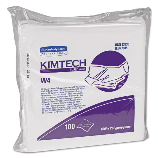 KIM33330 - KIMBERLY CLARK KIMTECH PURE W4 Dry Wipers
