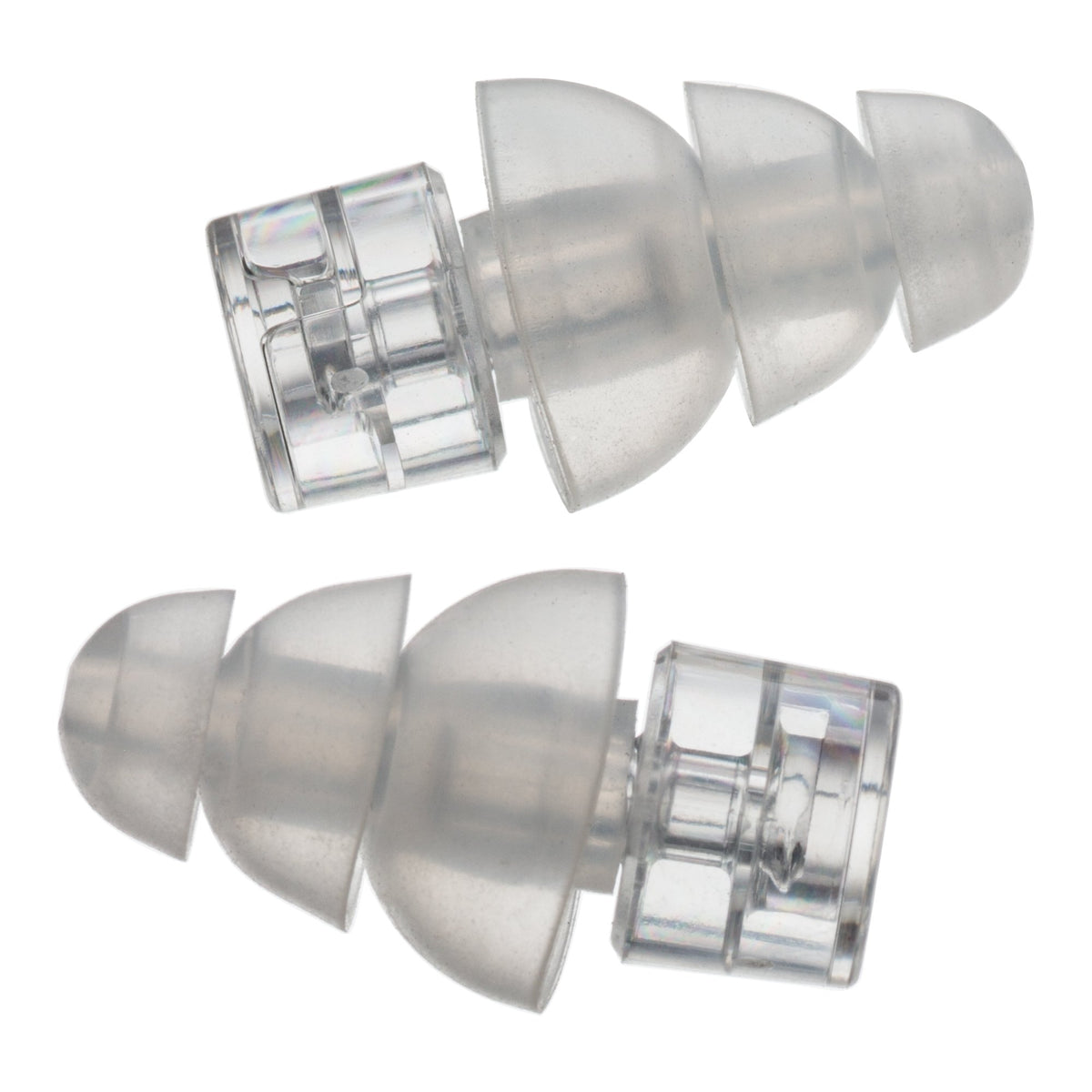 Etymotic Research ER20XS High-Fidelity Earplugs (Concerts, Musicians, Airplanes, Motorcycles, Sensitivity and Universal Hearing Protection) - Large, Clear Stem
