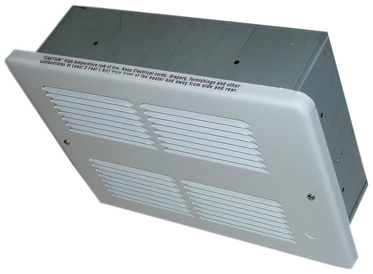 King Electric 1500-750-Watt 120-Volt WHFC Electric Ceiling Heater in White WHFC1215-W