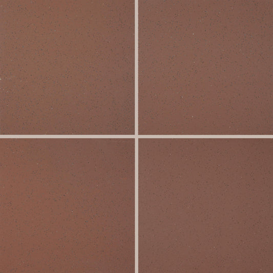 Daltile Quarry Textures 8" x 8" Floor Tile in Abrasive Diablo Red (25 PC per Carton) (11.11 SQFT per Carton)