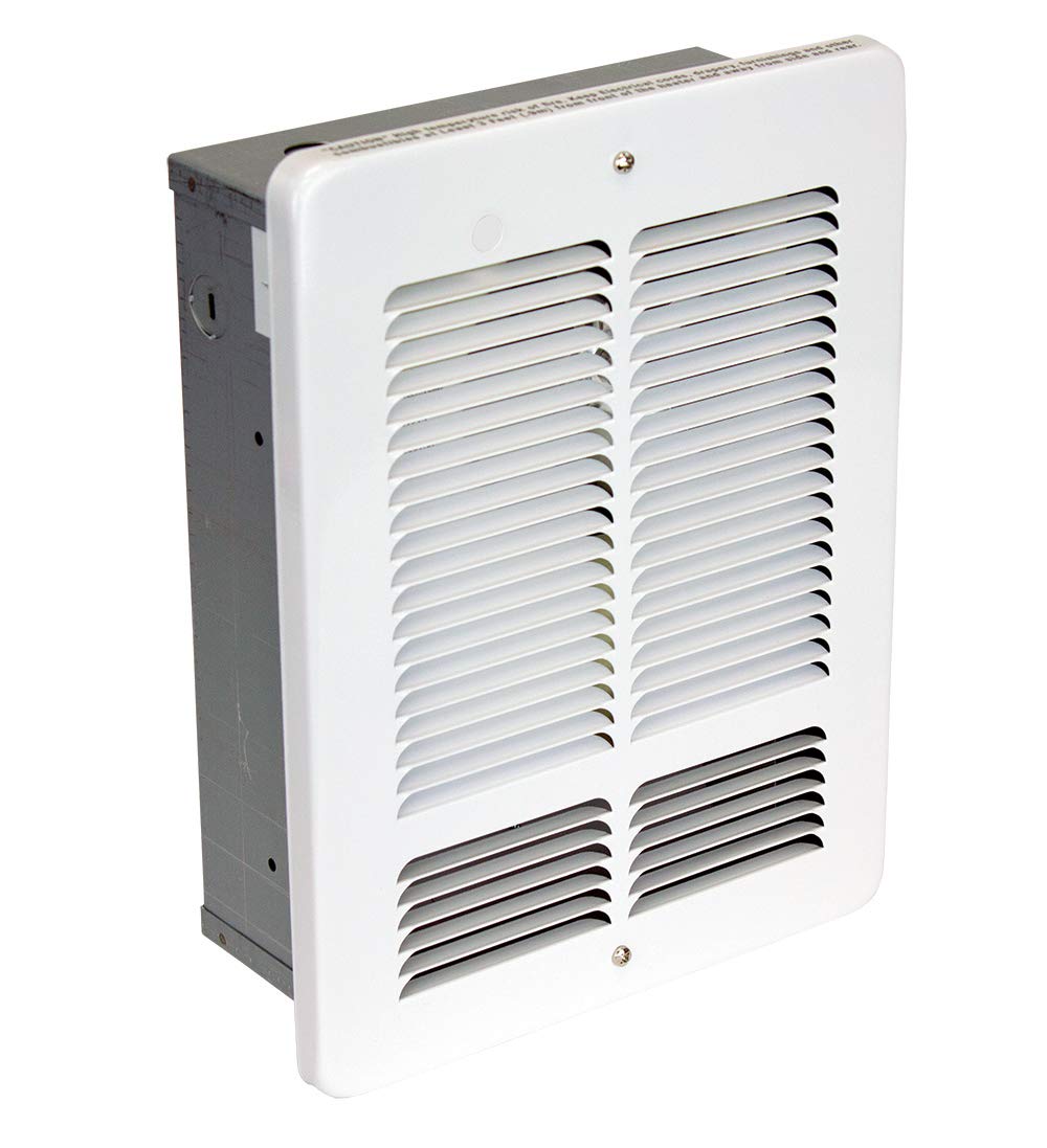 King (W2412-W) W WALL HTR 240V 1200-600W WHITE