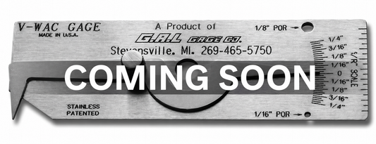 G.A.L. Gage Co. - V-Wac Gauge (tolerance 1/64") CAT-5