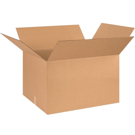 262016 Corrugated Cardboard Box 26" L x 20" W x 16" H, Kraft, for Shipping, Packing and Moving (Pack of 10)