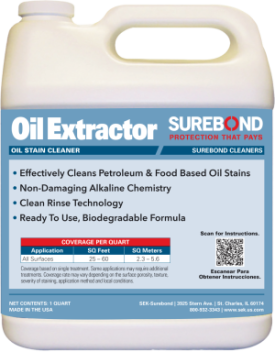 Oil Extractor
Oil Stain Cleaner