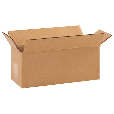 Shipping Boxes Long 10"L x 4"W x 4"H, 25-Pack | Corrugated Cardboard Box for Packing, Moving and Storage