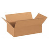 14 x 8 x 4 Corrugated Cardboard Boxes, Flat 14"L x 8"W x 4"H, Pack of 100 | Shipping, Packaging, Moving, Storage Box for Home or Business, Strong Wholesale Bulk Boxes