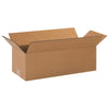 20x8x6 Long Corrugated Boxes, Long, 20L x 8W x 6H, Pack of 100 | Shipping, Packaging, Moving, Storage Box for Home or Business, Strong Wholesale Bulk Boxes