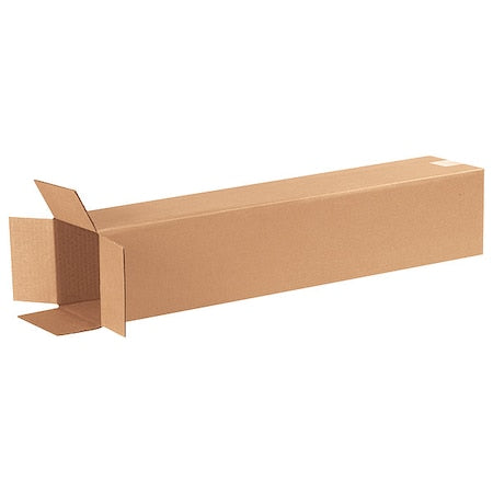 6630SK Tall Corrugated Boxes, 6" L x 6" W x 30" H, Kraft (Pack of 250)