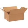 Corrugated Cardboard Shipping and Mailing Boxes, 15" L x 11" W x 6" H, Brown/Kraft, Easy-to-Assemble, Great for Small Businesses (Pack of 25)