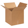 Corrugated Cardboard Heavy-Duty Double Wall Shipping and Mailing Boxes, 13" L x 13" W x 13" H, Brown/Kraft, Easy-to-Assemble, Great for Small Businesses (Pack of 15)