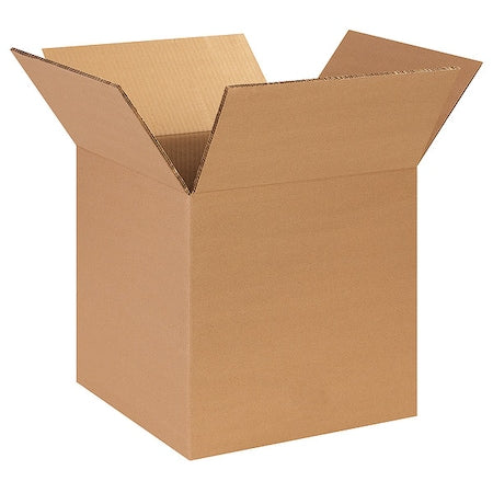 Corrugated Cardboard Heavy-Duty Shipping and Mailing Boxes, 14" L x 14" W x 14" H, Brown/Kraft, Easy-to-Assemble, Great for Small Businesses (Pack of 25)