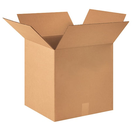 HD1616 Heavy-Duty Single Wall Corrugated Cardboard Box, 16" L x 16" W x 16" H, Kraft, for Shipping, Packing and Moving (Pack of 25)