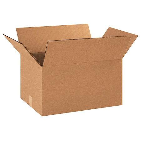 HD181210DW Heavy-Duty Double Wall Corrugated Cardboard Box 18" L x 12" W x 10" H, Kraft, for Shipping, Packing and Moving (Pack of 15)