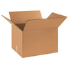 Corrugated Cardboard Heavy-Duty Double Wall Shipping and Mailing Boxes, 18" L x 14" W x 12" H, Brown/Kraft, Easy-to-Assemble, Great for Small Businesses (Pack of 15)