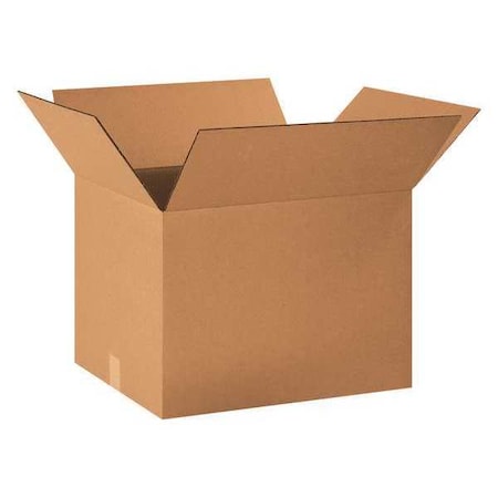 Corrugated Cardboard Heavy-Duty Shipping and Mailing Boxes, 20" L x 16" W x 14" H, Brown/Kraft, Easy-to-Assemble, Great for Small Businesses (Pack of 15)