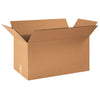 Corrugated Cardboard Heavy-Duty Double Wall Shipping and Mailing Boxes, 24" L x 12" W x 12" H, Brown/Kraft, Easy-to-Assemble, Great for Small Businesses (Pack of 15)