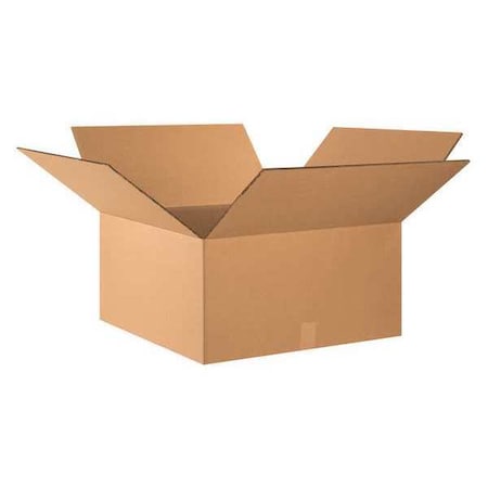 HD242412DW Heavy-Duty Double Wall Corrugated Cardboard Box 24" L x 24" W x 12" H, Kraft, For Shipping, Packing and Moving (Pack of 10)