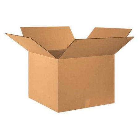 Corrugated Cardboard Heavy-Duty Double Wall Shipping and Mailing Boxes, 24" L x 24" W x 18" H, Brown/Kraft, Easy-to-Assemble, Great for Small Businesses (Pack of 10)