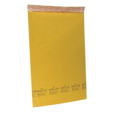 Kraft Bubble Mailers #4, 9 1/2" x 14 1/2", Self-Seal, Padded Envelopes for Packing, Mailing and Shipping, Case of 100