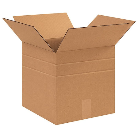 Shipping Boxes Multi-Depth 12"L x 12"W x 12"H, 25-Pack | Corrugated Cardboard Box for Packing, Moving and Storage