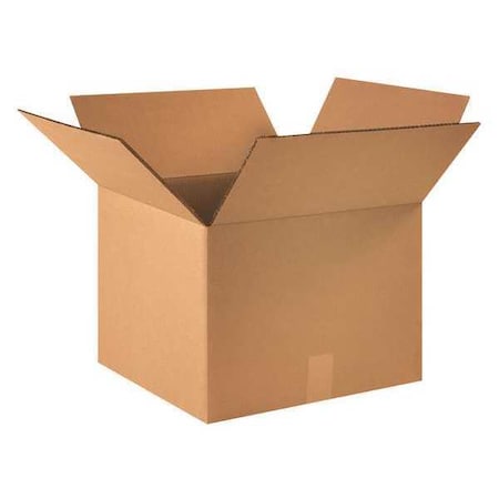 Corrugated Cardboard Heavy-Duty Double Wall Shipping and Mailing Boxes, 16" L x 16" W x 12" H, Brown/Kraft, Easy-to-Assemble, Great for Small Businesses (Pack of 10)