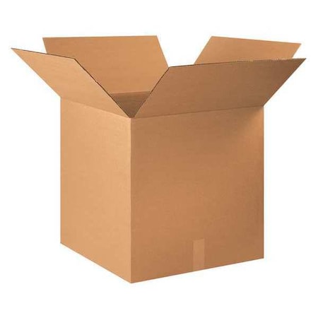 Standard Duty Corrugated Cardboard Boxes for Packaging, 22" L x 22" W x 36" H, Brown/Kraft, Pack of 10, Multipurpose Container