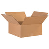 17 x 17 x 8 Corrugated Cardboard Boxes, Medium 17"L x 17"W x 8"H, Pack of 20 | Shipping, Packaging, Moving, Storage Box for Home or Business, Strong Wholesale Bulk Boxes