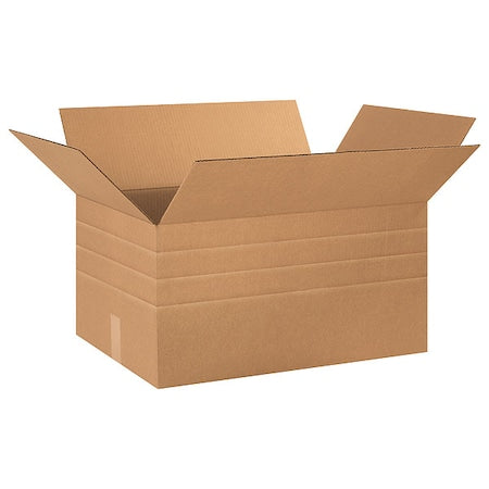 Shipping Boxes Multi-Depth 24"L x 16"W x 12"H, 15-Pack | Corrugated Cardboard Box for Packing, Moving and Storage