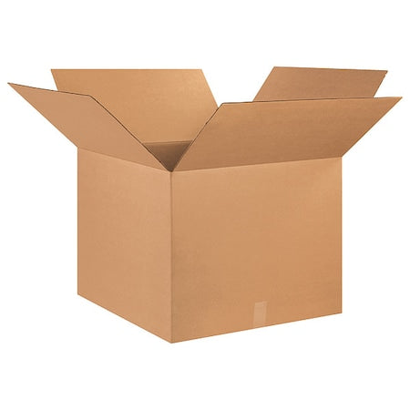 Corrugated Cardboard Shipping and Mailing Boxes, 25" L x 25" W x 20" H, Brown/Kraft, Easy-to-Assemble, Great for Small Businesses (Pack of 10)
