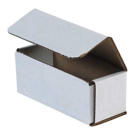 White Corrugated Cardboard Mailing Boxes, 5" x 2" x 2" (Pack of 50) Crush-Proof Mailers, Small Cardboard Boxes for Shipping, Packing, Moving, and Storage