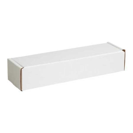 White Corrugated Cardboard Mailing Boxes, 24" x 2" x 2", Pack of 50, Crush-Proof, for Shipping, Mailing and Storing