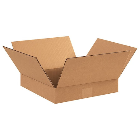 Shipping Boxes Medium 12"L x 12"W x 2"H, 25-Pack | Corrugated Cardboard Box for Packing, Moving and Storage 12x12x2