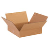13 x 13 x 3 Corrugated Cardboard Boxes, Flat 13"L x 13"W x 3"H, Pack of 25 | Shipping, Packaging, Moving, Storage Box for Home or Business, Strong Wholesale Bulk Boxes