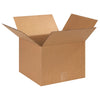 Corrugated Cardboard Shipping and Mailing Boxes, 13" L x 13" W x 10" H, Brown/Kraft, Easy-to-Assemble, Great for Small Businesses (Pack of 25)