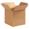 Corrugated Cardboard Shipping and Mailing Boxes, 3" L x 3" W x 3" H, Brown/Kraft, Easy-to-Assemble, Great for Small Businesses (Pack of 25)